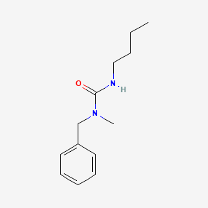 molecular formula C13H20N2O B14454706 N-Benzyl-N'-butyl-N-methylurea CAS No. 73355-65-4