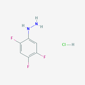 (2,4,5-Trifluorophenyl)hydrazine hydrochloride