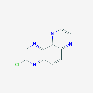 molecular formula C10H5ClN4 B14454845 3-Chloropyrazino[2,3-F]quinoxaline CAS No. 71222-49-6