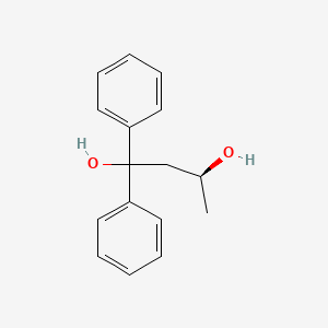 molecular formula C16H18O2 B14454892 (3S)-1,1-Diphenylbutane-1,3-diol CAS No. 73151-77-6