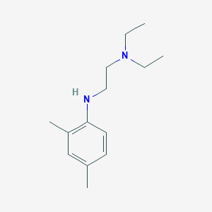 molecular formula C14H24N2 B14454970 N~2~-(2,4-Dimethylphenyl)-N~1~,N~1~-diethylethane-1,2-diamine CAS No. 74487-93-7