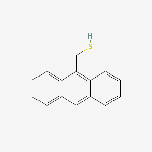 molecular formula C15H12S B14455007 (Anthracen-9-YL)methanethiol CAS No. 72898-42-1