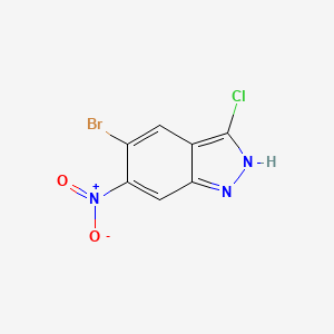 5-broMo-3-chloro-6-nitro-1H-indazole