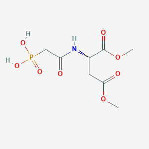 molecular formula C8H14NO8P B14455300 Dimethyl N-(phosphonoacetyl)-L-aspartate CAS No. 76385-65-4