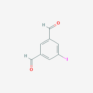molecular formula C8H5IO2 B1445538 5-Iodoisophthalaldehyde CAS No. 859238-51-0