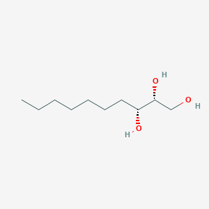 molecular formula C10H22O3 B14455410 (2R,3R)-Decane-1,2,3-triol CAS No. 74867-37-1