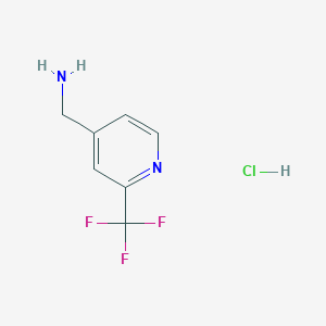 (2-(Trifluoromethyl)pyridin-4-yl)methanamine hydrochloride