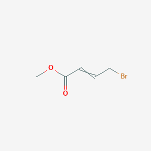 molecular formula C5H7BrO2 B144556 Methyl 4-bromocrotonate CAS No. 1117-71-1