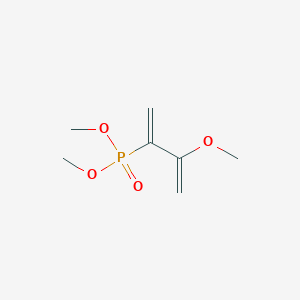molecular formula C7H13O4P B14455615 Dimethyl (3-methoxybuta-1,3-dien-2-yl)phosphonate CAS No. 73303-95-4