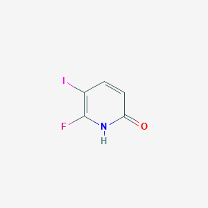 molecular formula C5H3FINO B1445581 6-Fluoro-5-iodopyridin-2-ol CAS No. 884660-48-4