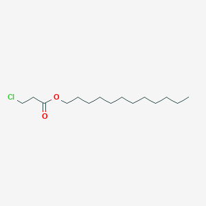 molecular formula C15H29ClO2 B14455955 Dodecyl 3-chloropropanoate CAS No. 74316-16-8