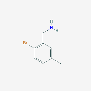 (2-Bromo-5-methylphenyl)methanamine