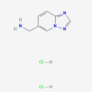 [1,2,4]Triazolo[1,5-a]pyridin-6-ylmethanamine dihydrochloride