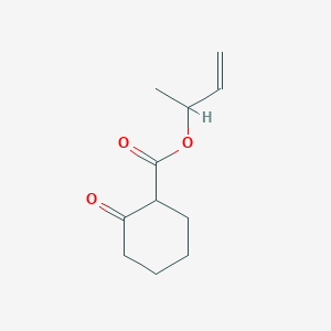 molecular formula C11H16O3 B14456007 But-3-en-2-yl 2-oxocyclohexane-1-carboxylate CAS No. 75265-70-2