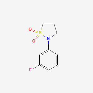 N-(3-Fluorophenyl)-1,3-propanesultam