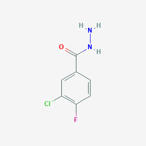 3-Chloro-4-fluorobenzohydrazide