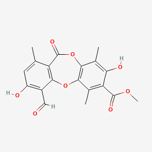 molecular formula C19H16O8 B14456034 Granulatin CAS No. 69306-81-6