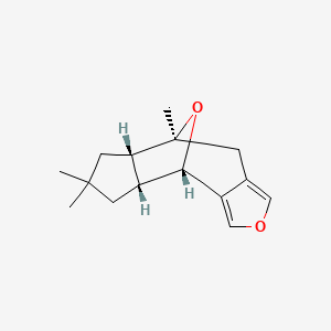 molecular formula C15H20O2 B14456094 Furanether A CAS No. 72601-35-5
