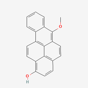 molecular formula C21H14O2 B14456138 6-Methoxybenzo(a)pyren-1-ol CAS No. 74192-57-7