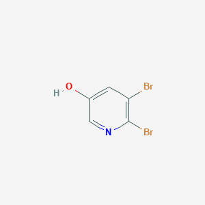 molecular formula C5H3Br2NO B1445624 5,6-Dibromopyridin-3-ol CAS No. 1379368-82-7
