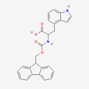 2-((((9H-Fluoren-9-yl)methoxy)carbonyl)amino)-3-(1H-indol-4-yl)propanoic acid