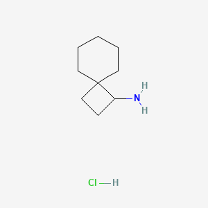 Spiro[3.5]nonan-1-amine hydrochloride