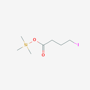 molecular formula C7H15IO2Si B14456754 Trimethylsilyl 4-iodobutanoate CAS No. 67764-03-8