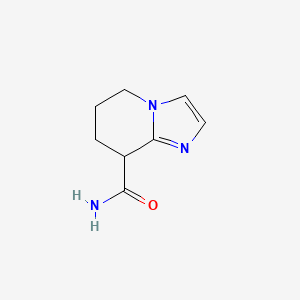 5H,6H,7H,8H-imidazo[1,2-a]pyridine-8-carboxamide