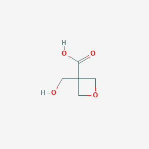 B1445692 3-(Hydroxymethyl)oxetane-3-carboxylic acid CAS No. 1379325-60-6