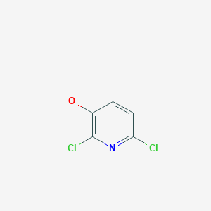 molecular formula C6H5Cl2NO B1445695 2,6-Dichloro-3-methoxypyridine CAS No. 1214340-74-5