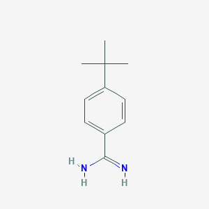 molecular formula C11H16N2 B144570 4-tert-Butyl-benzamidine CAS No. 125772-42-1