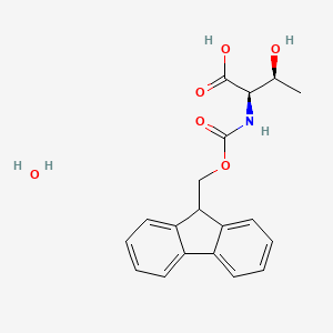 (2R,3S)-2-((((9H-Fluoren-9-yl)methoxy)carbonyl)amino)-3-hydroxybutanoic acid hydrate