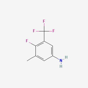 4-Fluoro-3-methyl-5-(trifluoromethyl)aniline