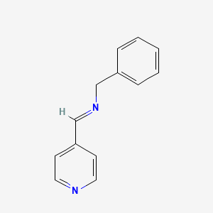 molecular formula C13H12N2 B14457629 (E)-N-Benzyl-1-(pyridin-4-yl)methanimine CAS No. 72954-83-7