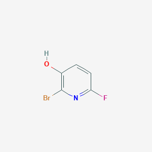 molecular formula C5H3BrFNO B1445794 2-Bromo-6-fluoropyridin-3-ol CAS No. 1256822-94-2