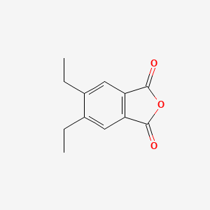 molecular formula C12H12O3 B1445795 4,5-Diethyl-phthalic acid anhydride CAS No. 137023-75-7