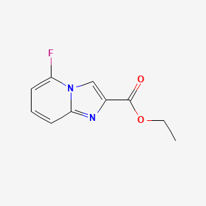 molecular formula C10H9FN2O2 B1445798 5-氟咪唑并[1,2-a]吡啶-2-甲酸乙酯 CAS No. 1352394-95-6