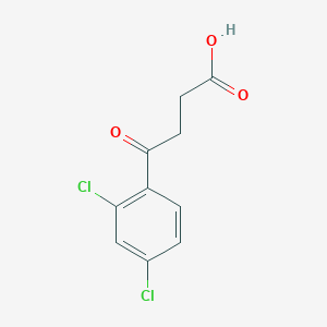 molecular formula C10H8Cl2O3 B144580 4-(2,4-Dichlorophenyl)-4-oxobutanoic acid CAS No. 58457-57-1