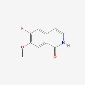 6-fluoro-7-methoxyisoquinolin-1(2H)-one