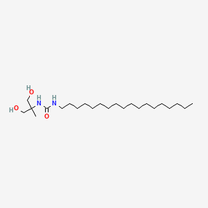 molecular formula C23H48N2O3 B14458050 N-(1,3-Dihydroxy-2-methylpropan-2-yl)-N'-octadecylurea CAS No. 74548-61-1