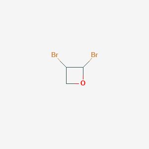 molecular formula C3H4Br2O B14458056 Oxetane, dibromo- CAS No. 68797-60-4