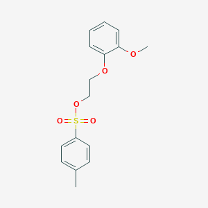 molecular formula C16H18O5S B144581 Guaiacol O-ethyltosylate CAS No. 137309-88-7