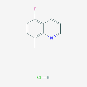 molecular formula C10H9ClFN B1445810 5-氟-8-甲基喹啉盐酸盐 CAS No. 1965310-05-7