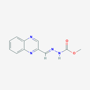 molecular formula C11H10N4O2 B144582 Desoxycarbadox CAS No. 55456-55-8
