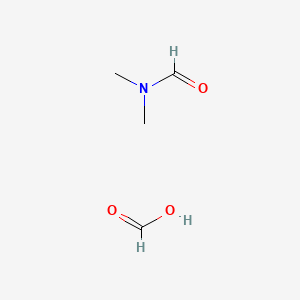molecular formula C4H9NO3 B14458433 Formic acid, N,N-dimethylformamide salt CAS No. 68258-70-8