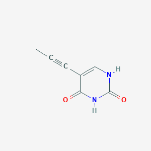 molecular formula C7H6N2O2 B144585 5-Propynyluracil CAS No. 134700-29-1