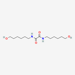 molecular formula C14H28N2O4 B14458517 N~1~,N~2~-Bis(6-hydroxyhexyl)ethanediamide CAS No. 75396-47-3