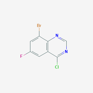 8-Bromo-4-chloro-6-fluoroquinazoline