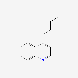 molecular formula C13H15N B14458570 4-Butylquinoline CAS No. 74808-78-9