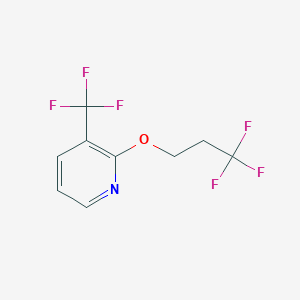 3-(Trifluoromethyl)-2-(3,3,3-trifluoropropoxy)pyridine